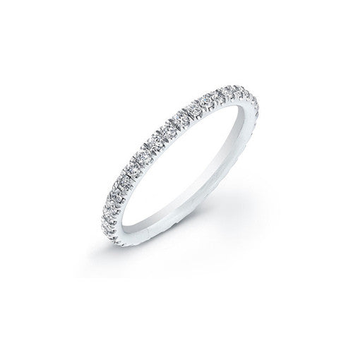 Thin Pave Diamond Eternity Band